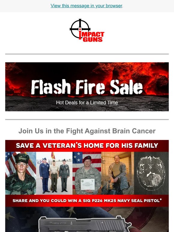Flash Fire Sale | SIG SAUER Giveaway 🇺🇸