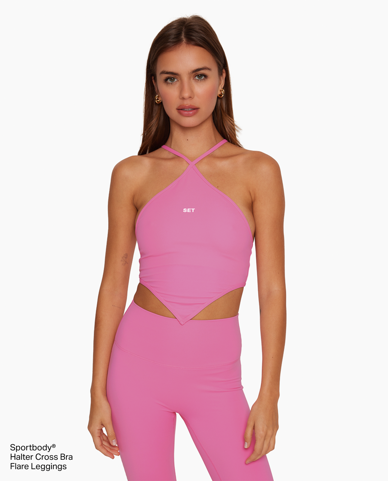 SPORTBODY® HALTER CROSS BRA
