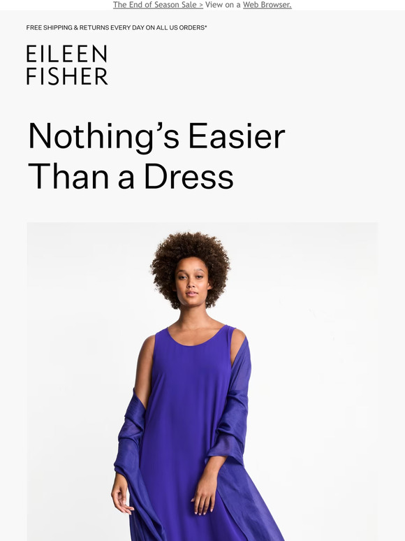 The Ease of a Dress