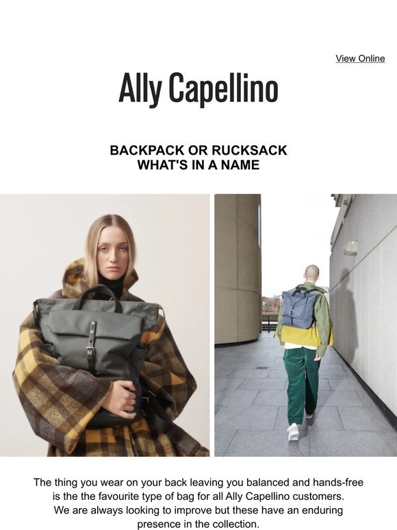 Backpack Or Rucksack