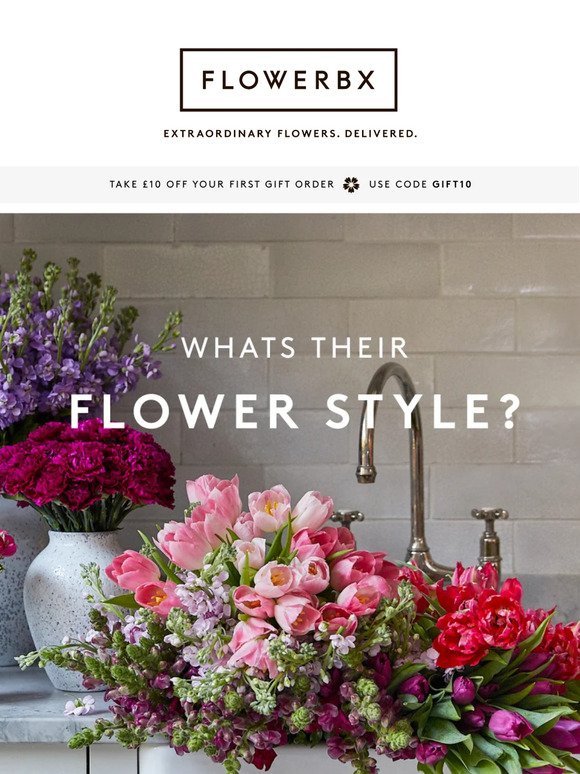 Shop floral gifts for every personality