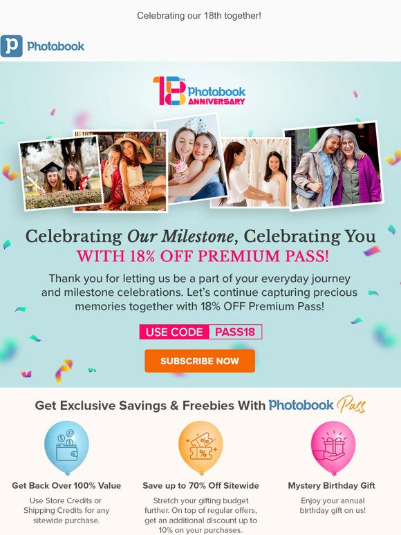 Claim your gift  🎁  18% OFF Premium Pass
