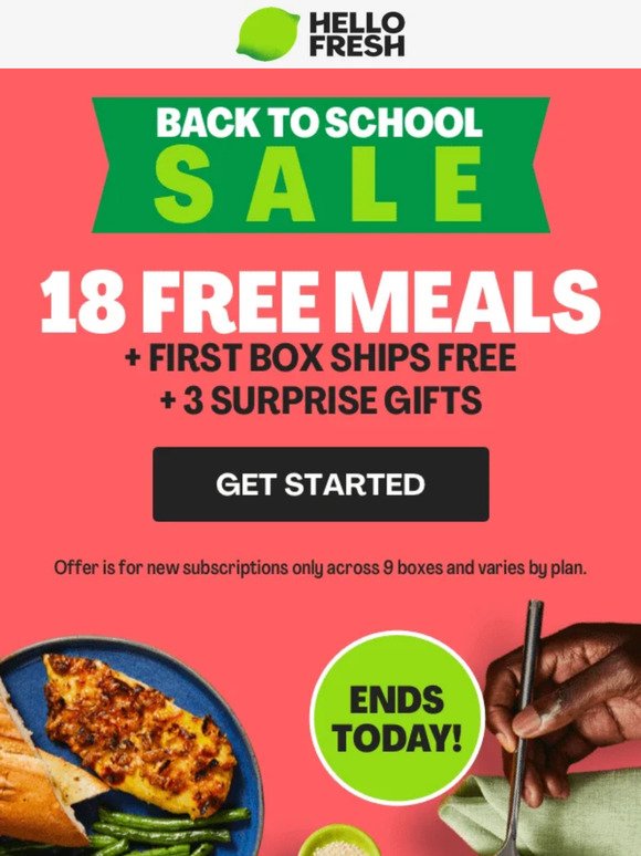 S is for SALE [+18 Free Meals ENDS TODAY]