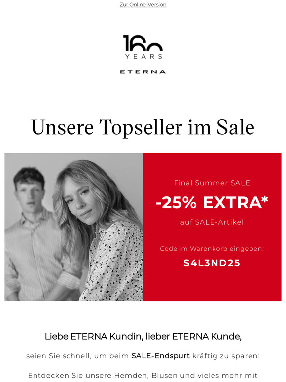 -25% zusätzlich auf unsere Topseller im SALE