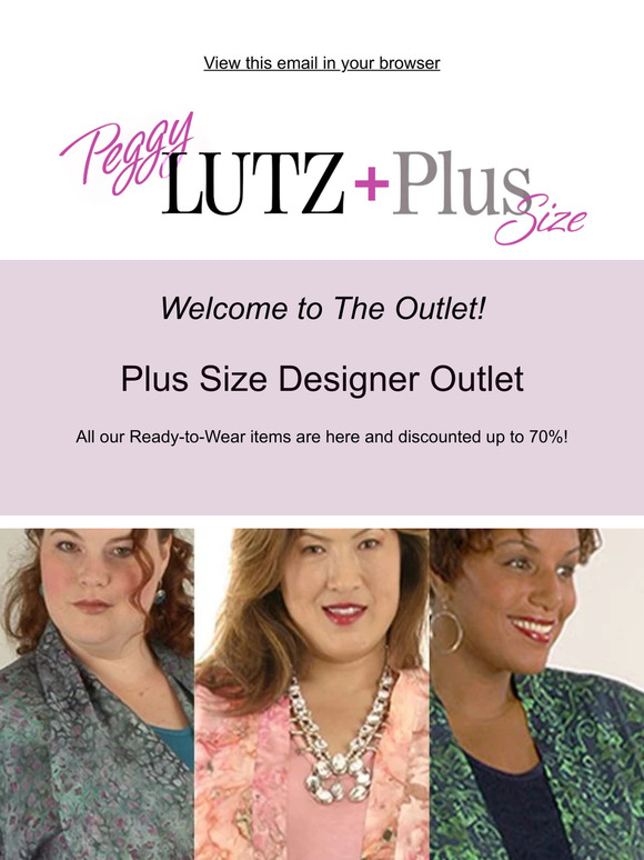Welcome to the Plus Size Designer Outlet!