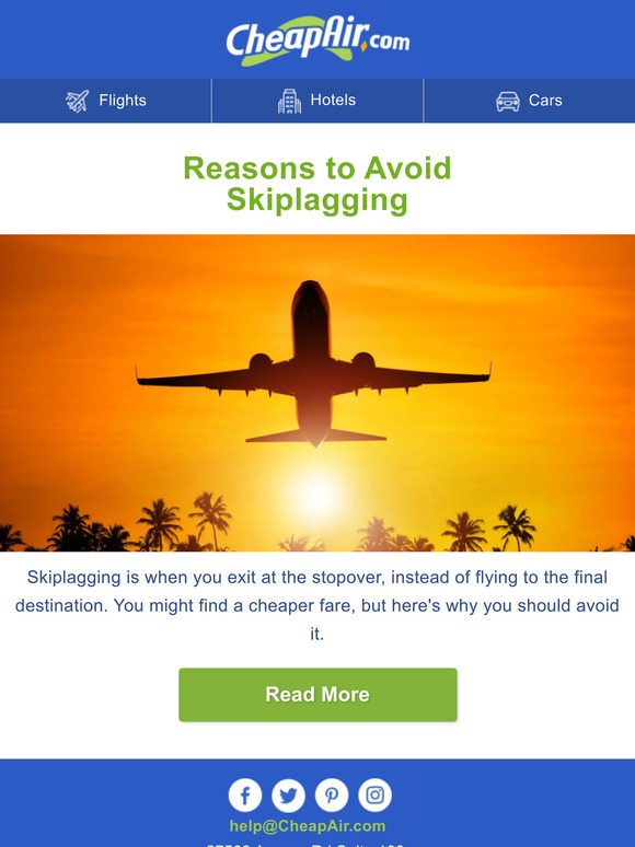 The Risks of Skiplagging
