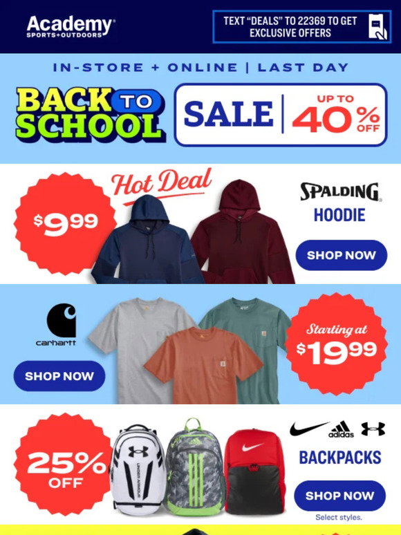 Does Academy Sports + Outdoors give discounts to teachers and educators? —  Knoji