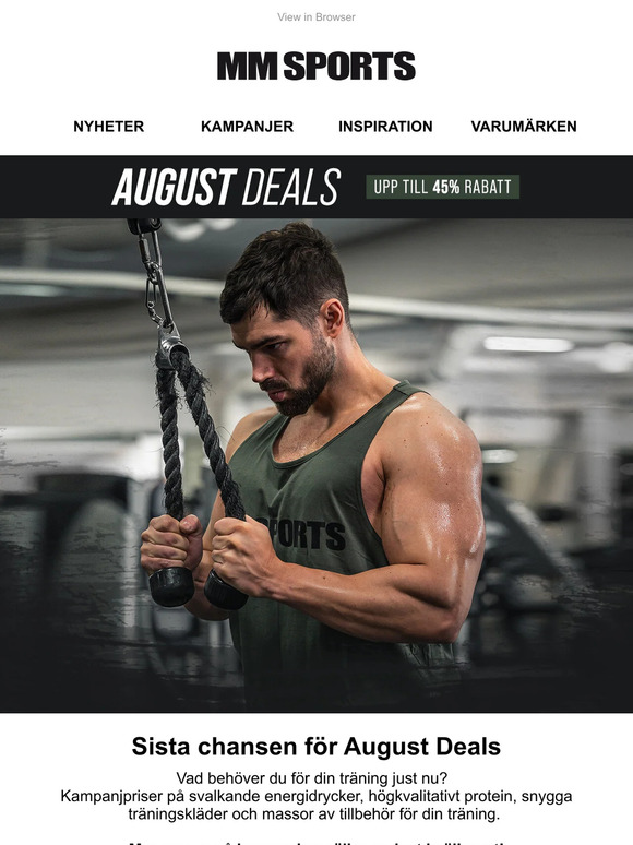 Sista chansen för August Deals❗️