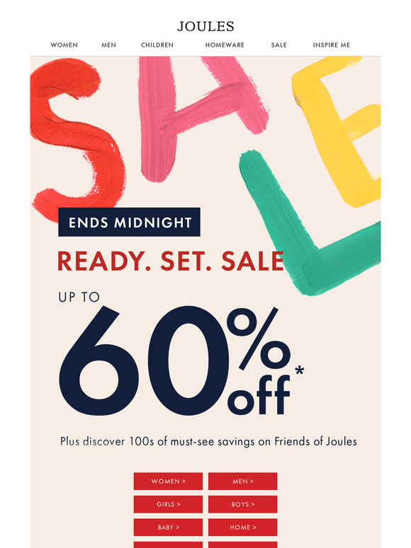 Joules sale hot sale children's clothes