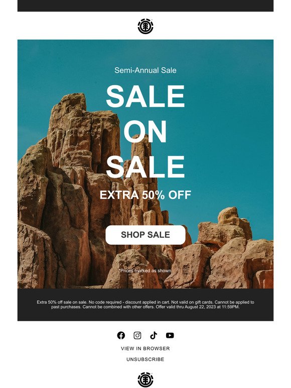 New Markdowns Added To Sale! Extra 50% Off