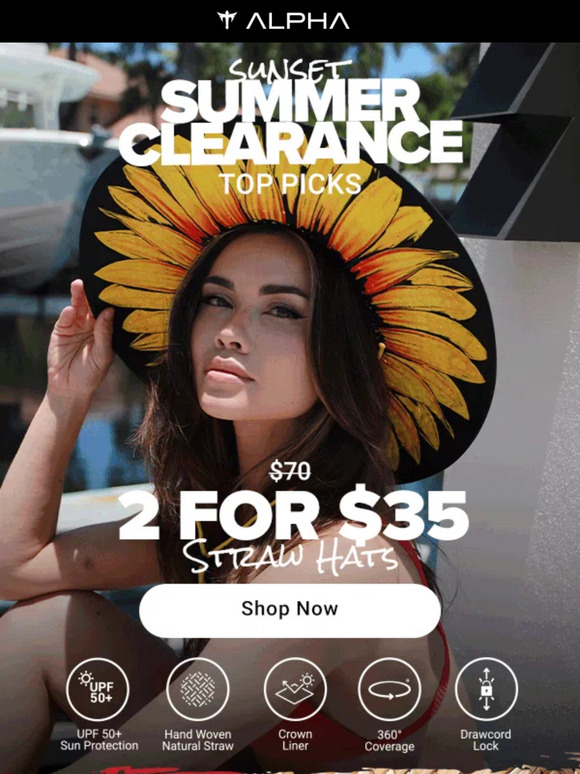 SUMMER CLEARANCE TOP PICK!