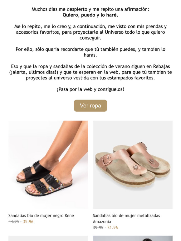 Rebajas en ropa y sandalias Anekke 💕