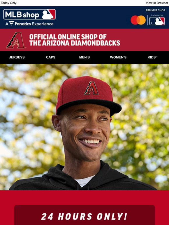 EXCLUSIVE FITTED ARIZONA DIAMONDBACKS SERPIENTES CITY CONNECT RED