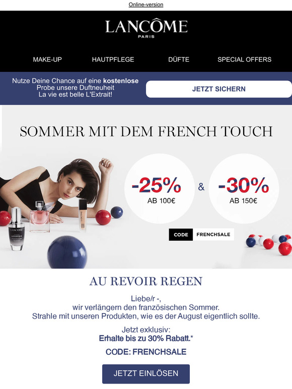 💰 Au revoir Regen, bonjour French Sale!