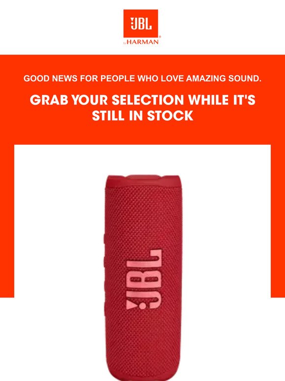 Price drop on a JBL product you shopped
