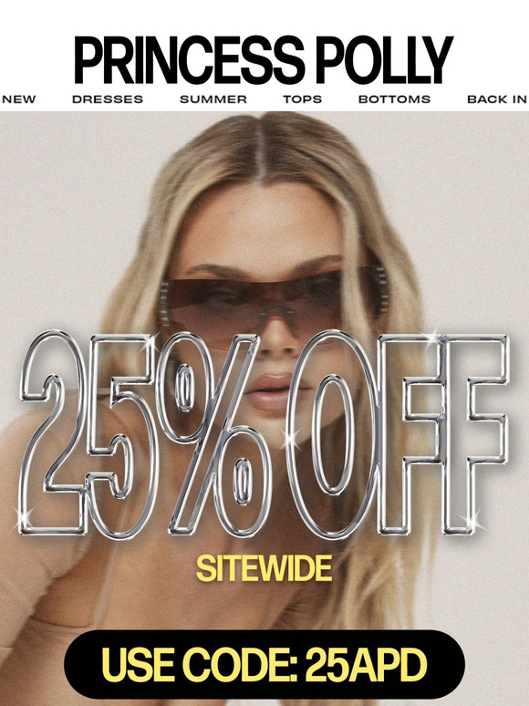 ✨ 25% OFF SITEWIDE 🪩