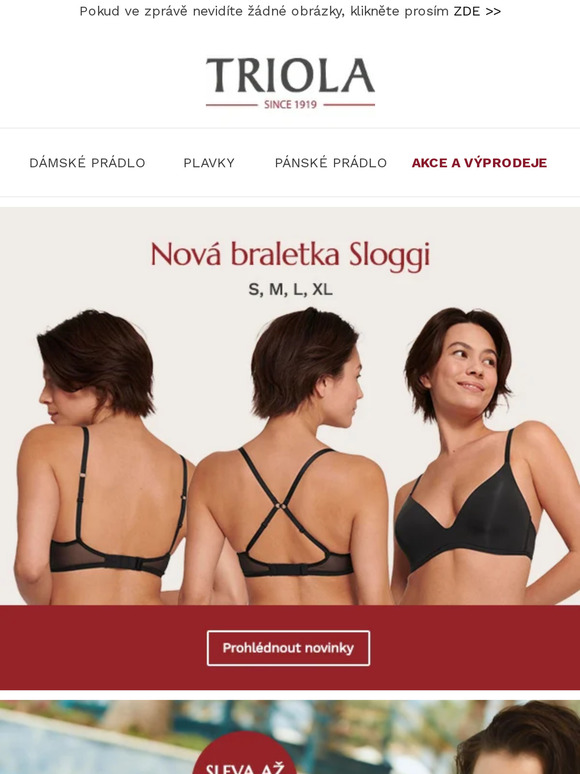 Nezmeškejte velký výprodej šatů a plavek! | Nelíbila by se vám nová černá braletka? 🖤