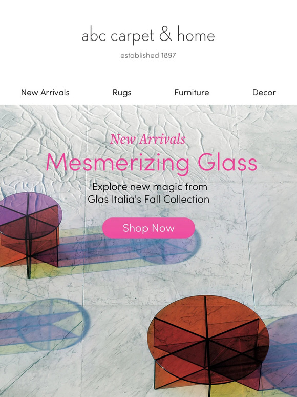 New Arrivals From Glas Italia