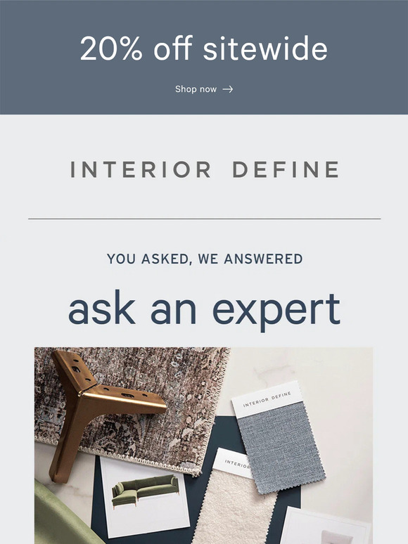 Sofa Q&A: Ask an Expert