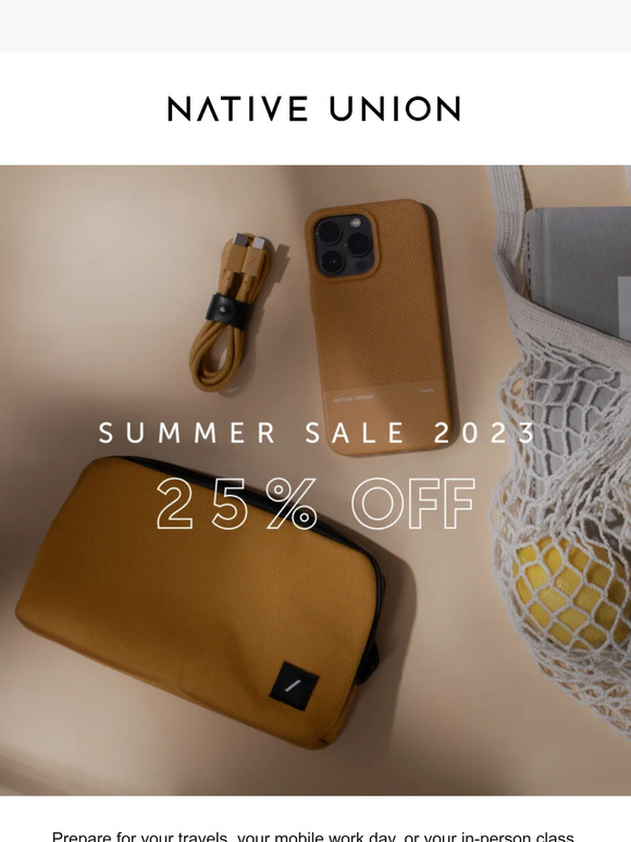SUMMER SALE: Essentials for 25% off.