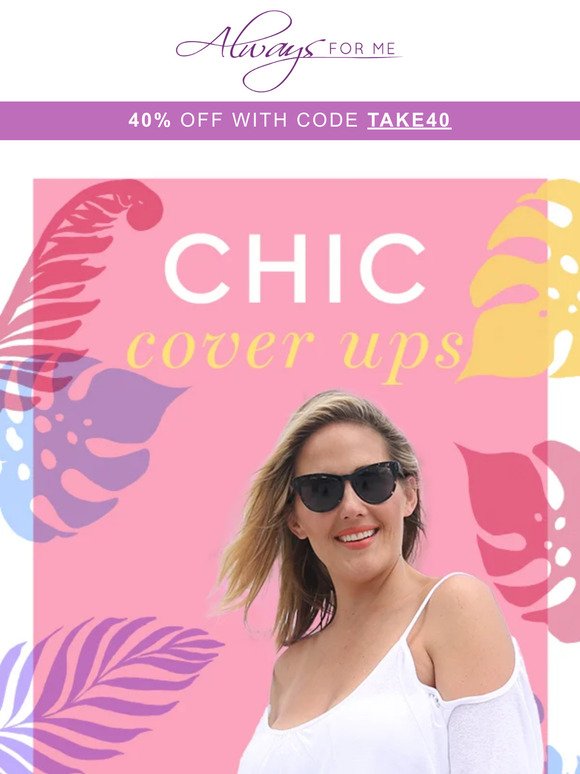 ✨ 40% Off Chic Cover Ups ✨