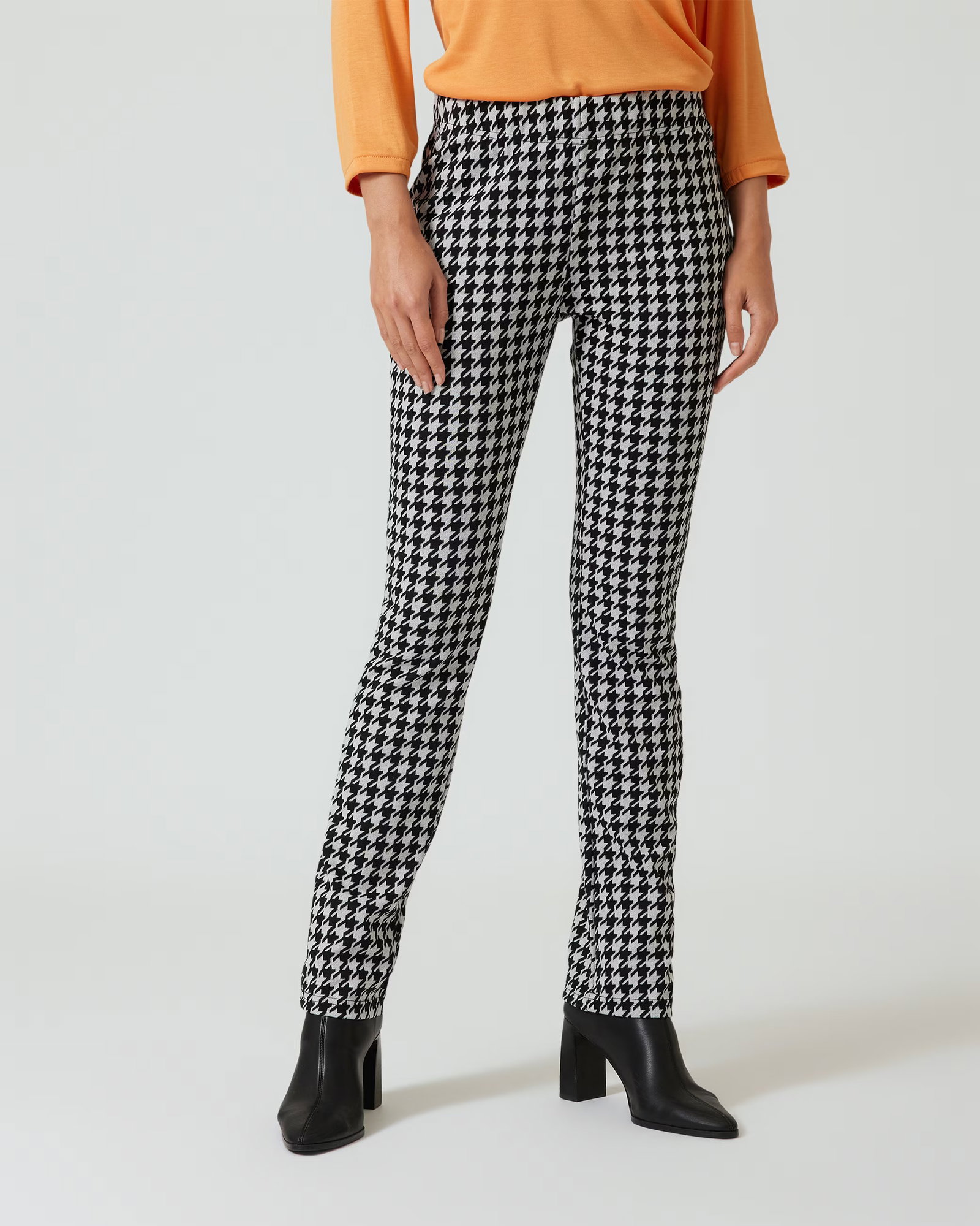 Schlupfhose mit Jacquard-Muster