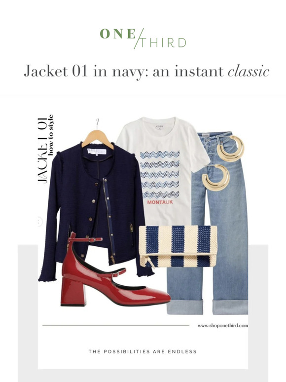 Classic Style: Jacket 01 in Navy