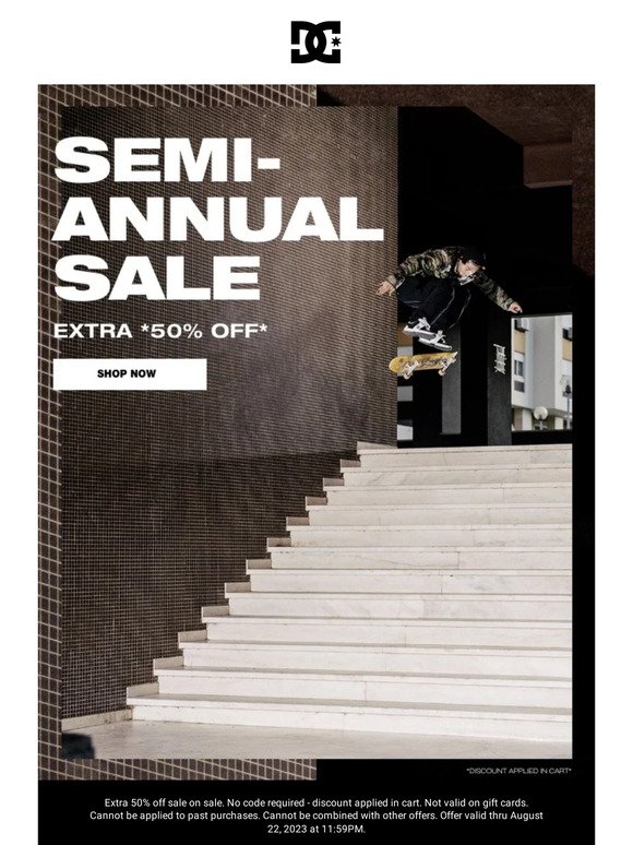 Extra 50% Off Sale Is Still Going