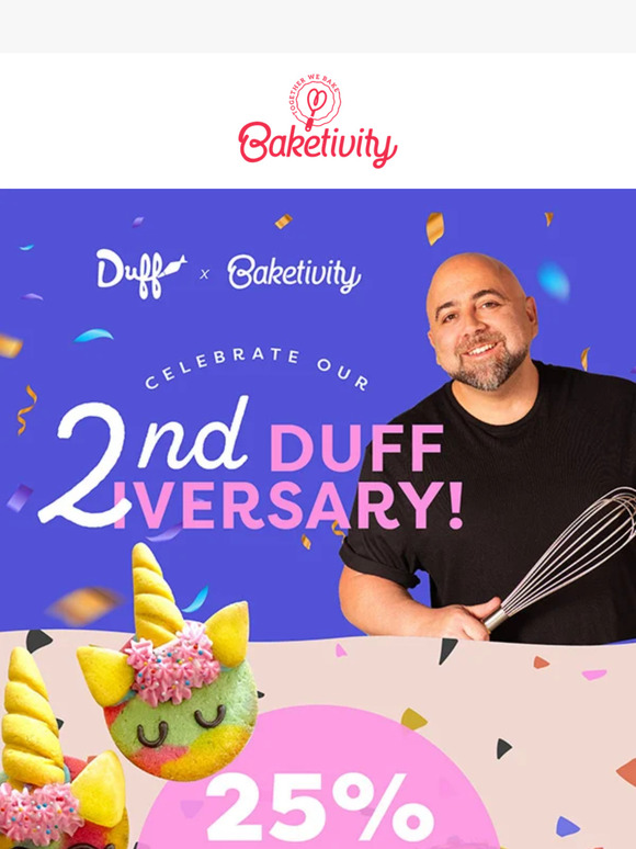 Happy Duffiversary! 🥳 Get 25% OFF all Duff kits!