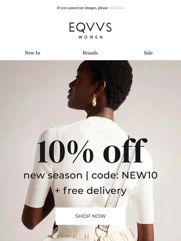 10% off New Arrivals