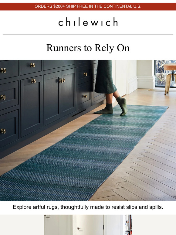 Chilewich Resilient Runners Rugs That Go the Distance Milled