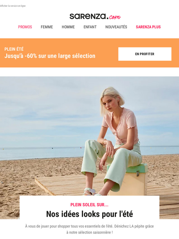 😎 Envie d'idées looks pour l'été ?