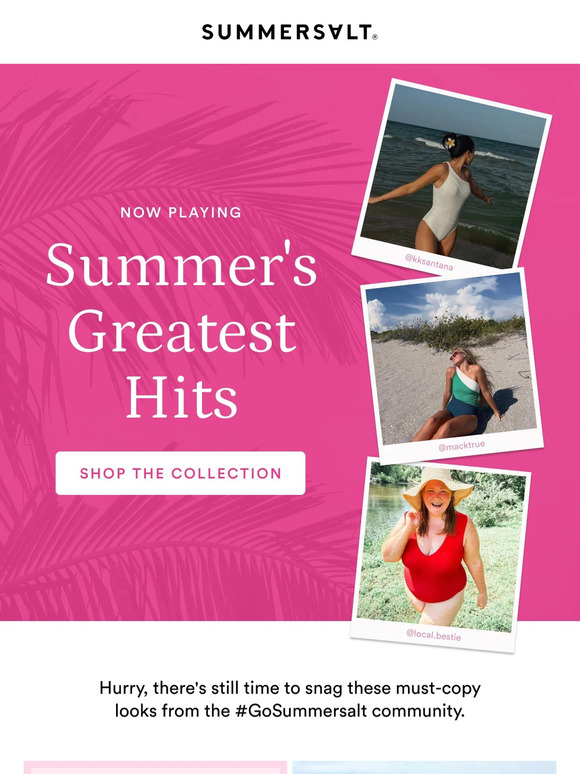 Summersalt New & Limited Edition Bows & Gingham Milled