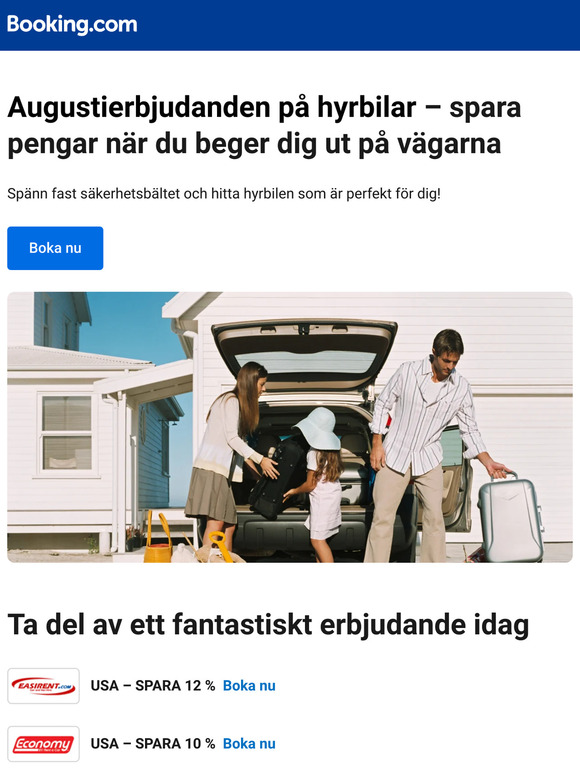 Spara upp till 12 % när du beger dig ut på vägarna
