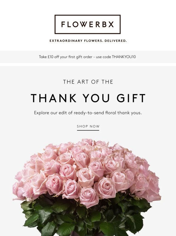 Shop the thank you gift guide