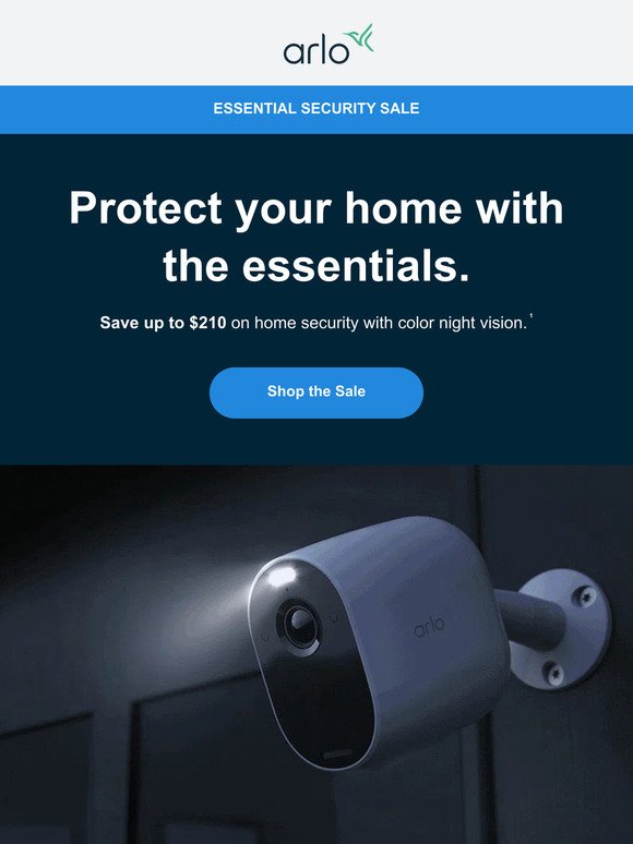 Shop the Essential Security Sale.