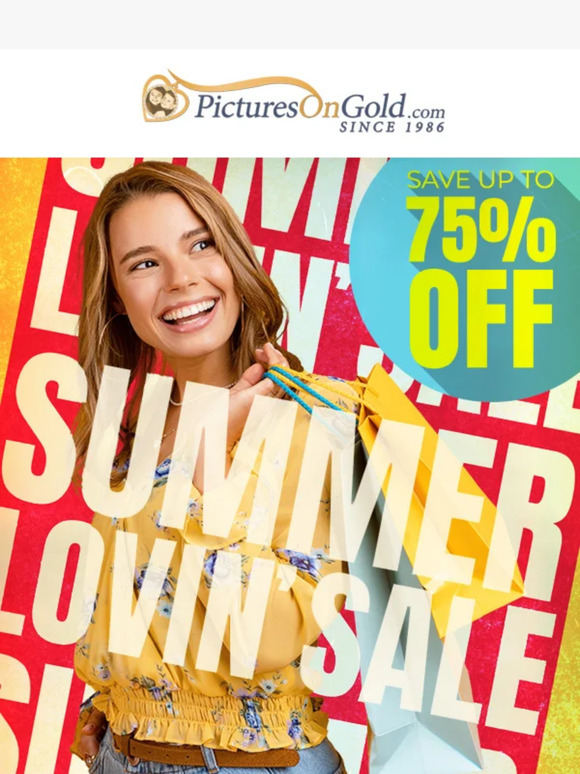 🔅 Summer Lovin' Sale! (Up To 75% Off!)