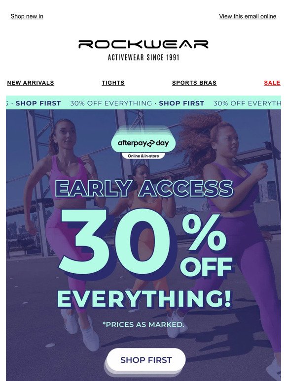 Quick! Shop Before Anyone Else 🏃‍♀️