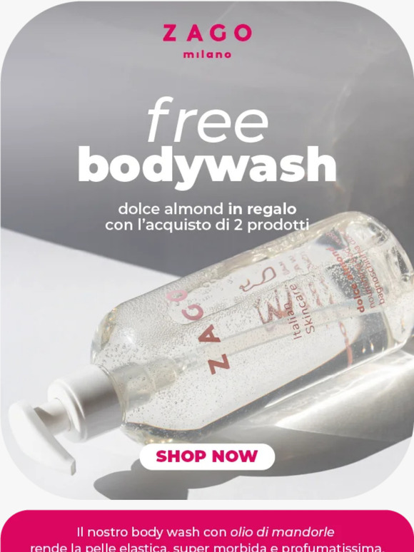 FREE body wash 💖