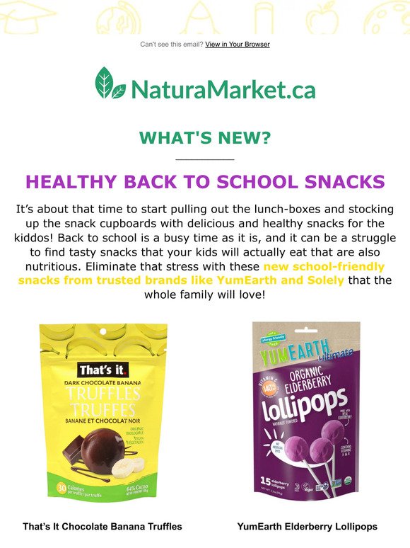 NEW Back-to-school Snacks for the Whole Family!