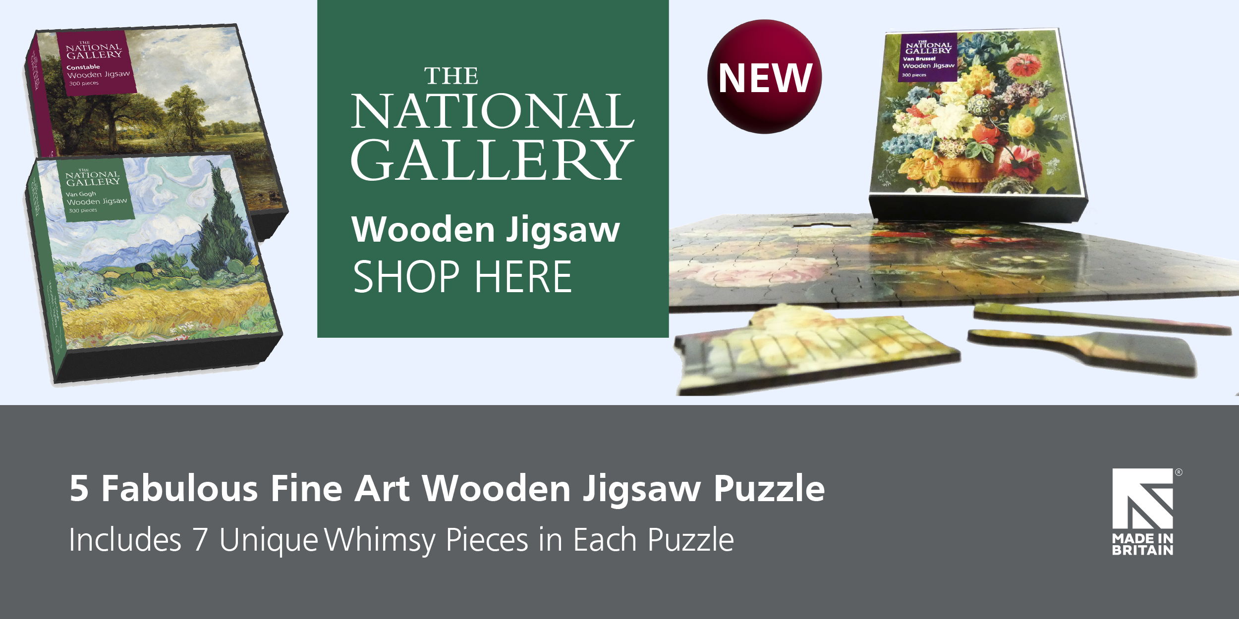 All Jigsaw Puzzles Wooden Works of Art! National Gallery Jigsaw