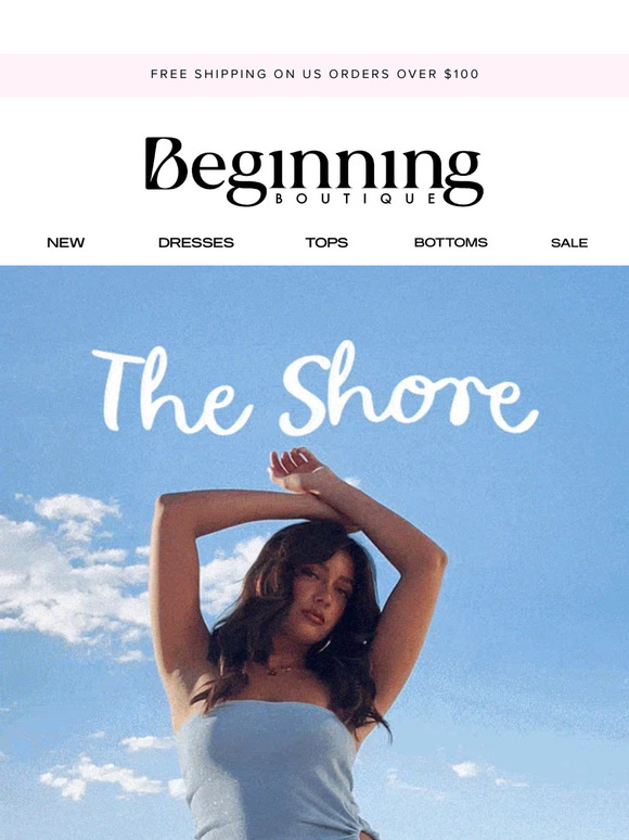 Just Dropped: The Shore ✨🐚