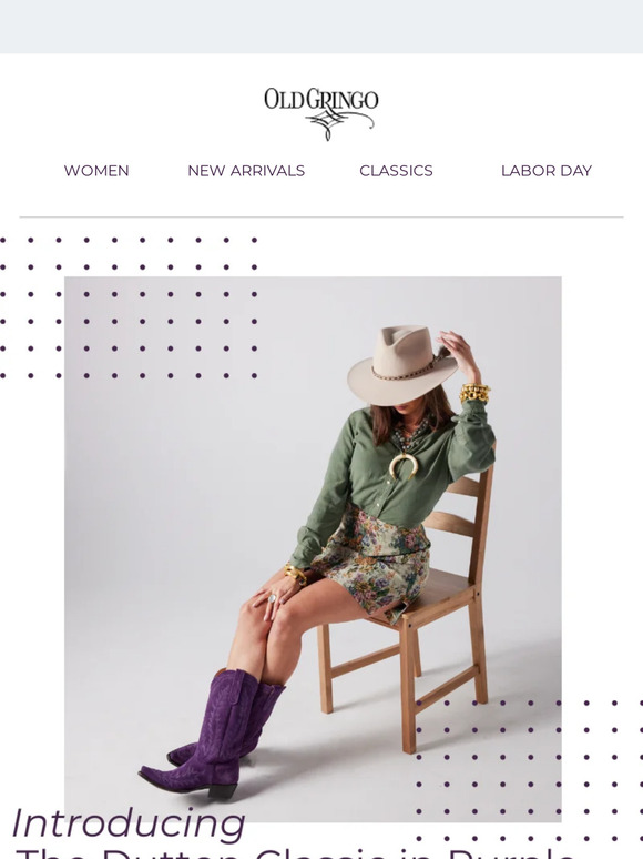 Old Gringo Boots The Dutton Classic has arrived Milled