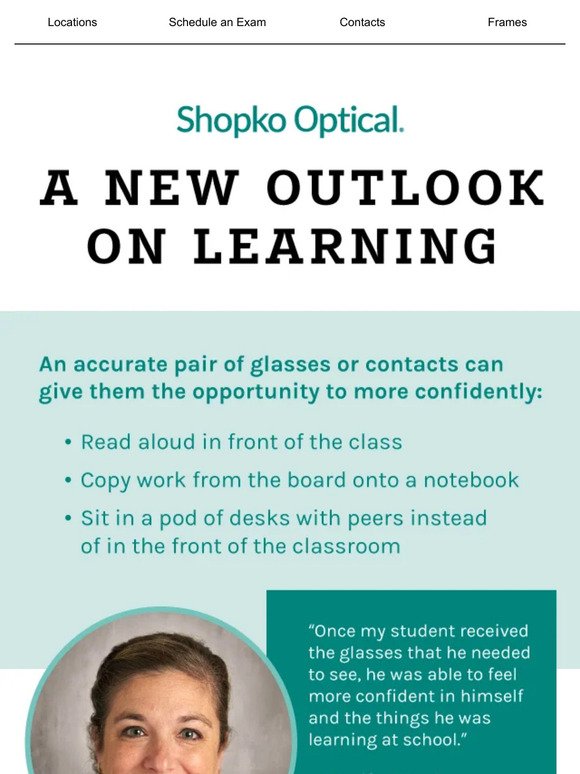 How Prescription Eyewear Can Give Students a New Outlook on Learning