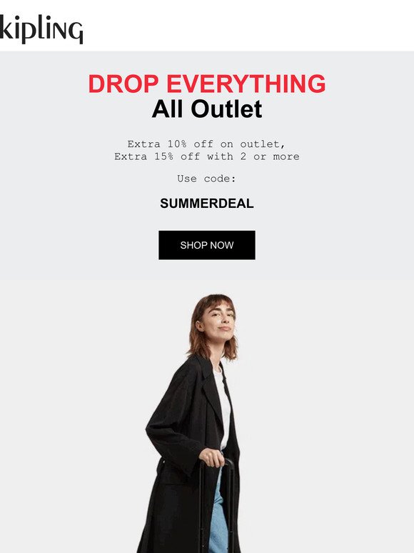 🚨 Drop everything - Exclusive Outlet deal