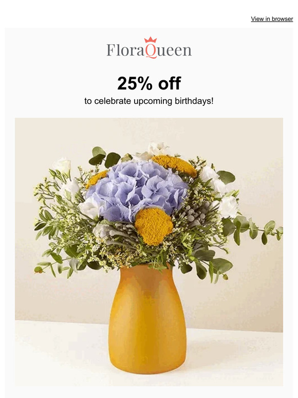 Customer, who is waiting for your birthday