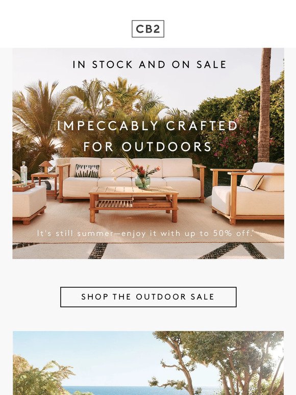 OUTDOOR, UP TO 50% OFF