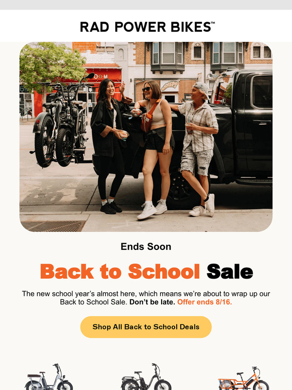 Our Back to School sale is winding down