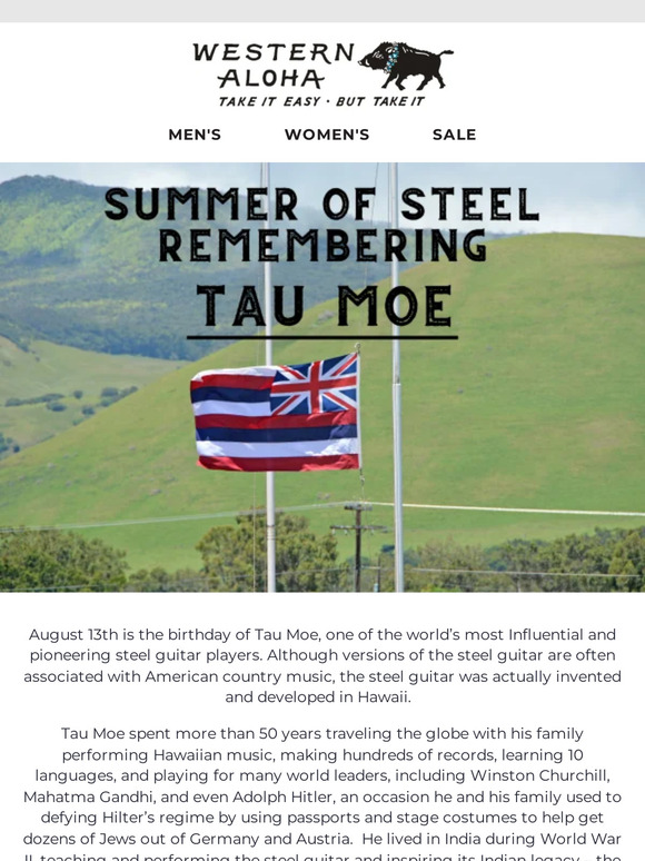 Remembering Tau Moe 🎶