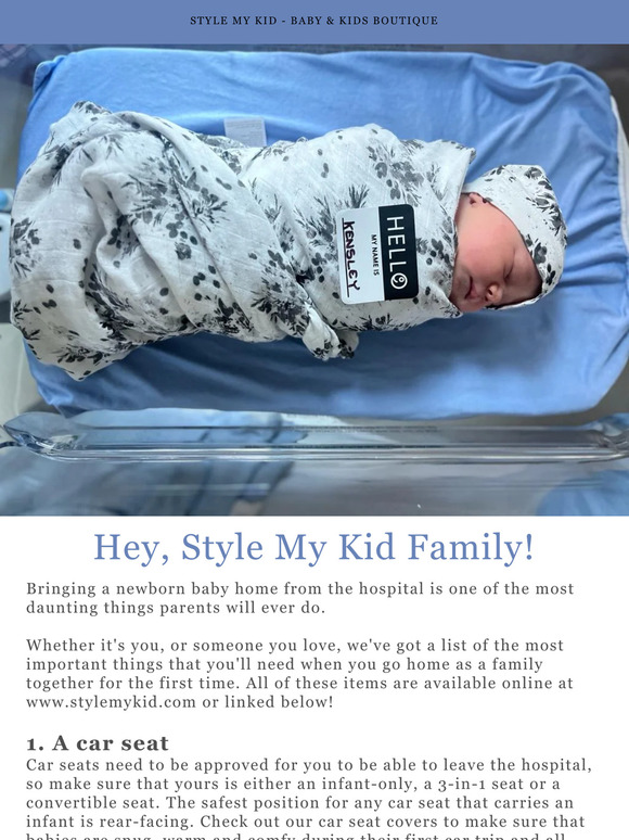 What is the most important thing when bringing home a newborn?